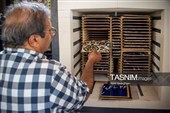مرحله پخت کاشی هفت رنگ در کوره های مخصوص با حرارت بالا - در پایان کاشی‌های رنگ‌آمیزی‌شده وارد کوره می‌شوند. حرارت باعث تثبیت رنگ‌ها و تبدیل رنگ‌های لعابی به سطحی شیشه‌ای و پایدار می‌شود. پس از سرد شدن، کاشی‌ها کنترل و برای نصب آماده می‌شوند