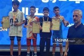 کشتی‌گیران نوجوان زنجانی در مسابقات ملی رامسر 4 مدال برنز گرفتند