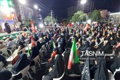 191شب اجتماع شبانه و وحدت آفرین مردم بوشهر در میدان