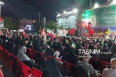 191شب اجتماع شبانه و وحدت آفرین مردم بوشهر در میدان