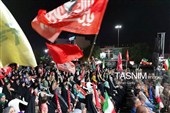 191شب اجتماع شبانه و وحدت آفرین مردم بوشهر در میدان