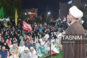 191شب اجتماع شبانه و وحدت آفرین مردم بوشهر در میدان