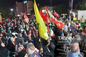 191شب اجتماع شبانه و وحدت آفرین مردم بوشهر در میدان