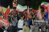 191شب اجتماع شبانه و وحدت آفرین مردم بوشهر در میدان