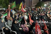 191شب اجتماع شبانه و وحدت آفرین مردم بوشهر در میدان