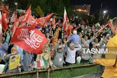 191شب اجتماع شبانه و وحدت آفرین مردم بوشهر در میدان
