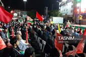 191شب اجتماع شبانه و وحدت آفرین مردم بوشهر در میدان