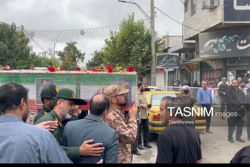 شهید امنیت , تشییع , اخبار استان گلستان , 