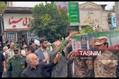 تشییع پیکر شهید امنیت « کیوان رامرودی» در کلاله‌ + تصاویر