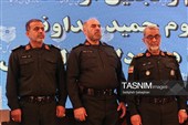 آئین تکریم و معارفه فرمانده انتظامی استان البرز