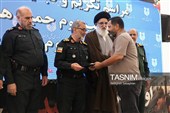 آئین تکریم و معارفه فرمانده انتظامی استان البرز