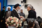 جشن تولد فرزندان شهریور ماهی شهدای جنگ تحمیلی اخیر در مسجد جمکران