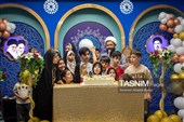 جشن تولد فرزندان شهریور ماهی شهدای جنگ تحمیلی اخیر در مسجد جمکران