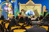 جشن تولد فرزندان شهریور ماهی شهدای جنگ تحمیلی اخیر در مسجد جمکران