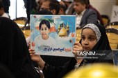 جشن تولد فرزندان شهریور ماهی شهدای جنگ تحمیلی اخیر در مسجد جمکران