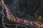 ترافیک سنگین در محورهای شمالی