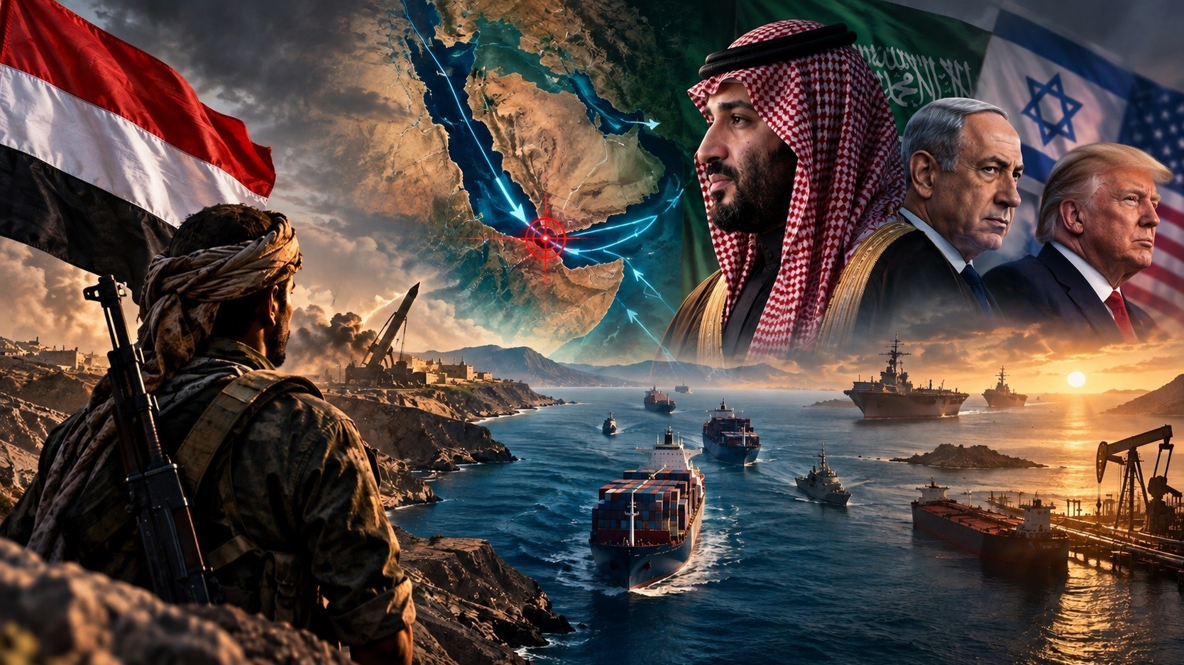 یمن , آخرین تحولات یمن , جنبش انصارالله یمن , عربستان سعودی , تنگه باب المندب , کشور آمریکا , 