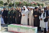 مراسم تشییع پیکر مطهر مولوی شهید گرگیج در زاهدان