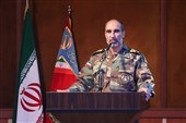 العمید جهانشاهی: القوة البریة للجیش الإیرانی حاضرة باقتدار من الشمال الغربی حتى شواطئ مکران