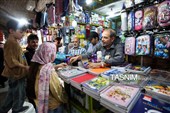 بازار فروش لوازم التحریر در آستانه آغاز سال تحصیلی در همدان