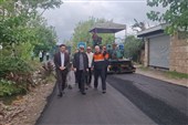 راه ارتباطی 5 روستای بخش سنگر زیر تیغ بهسازی و آسفالت
