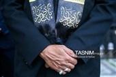 مراسم تعویض پرچم حرم مطهر حضرت فاطمه معصومه(س)