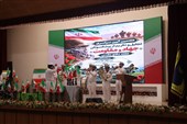 پیشکسوتان دفاع مقدس گیلان تجلیل شدند/ رونمایی از چند کتاب دفاع مقدس