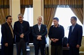 دیدار مومنی با سرمربی و اعضای تیم ملی فوتبال کشورمان