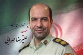 علیرضا مهرابی شهید والامقام امنیت فردا در دامغان تشییع می‌شود