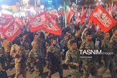 رزمایش جانفدایان نمایش انسجام بسیجیان دهدشت در هفته دفاع مقدس+فیلم