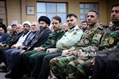 دیدار فرماندهان نیروهای مسلح زنجان با امام جمعه