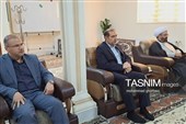 دیدار استاندار خراسان جنوبی با فرمانده سپاه انصارالرضا(ع)