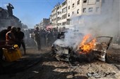 Israeli Strikes Kill Palestinian Couple in Gaza City As Attacks Spread across Strip