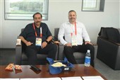 دیدار قدیمی با رئیس فدراسیون جهانی هاکی در ناگویا