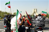 رزمایش 40 هزار نفری موتورسواران جان‌فدا