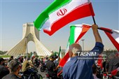 رزمایش 40 هزار نفری موتورسواران جان‌فدا