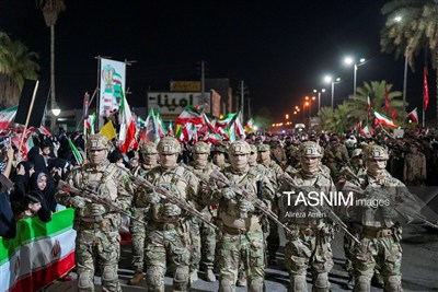 مناورات "فدائیو إیران" فی لامرد