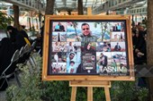 سالروز تولد  سردار شهید علی آقازاده نژاد در گلزار شهدای قم