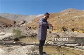 سنجش آلایندگی‌های احتمالی در قلب معدن انگوران + تصاویر