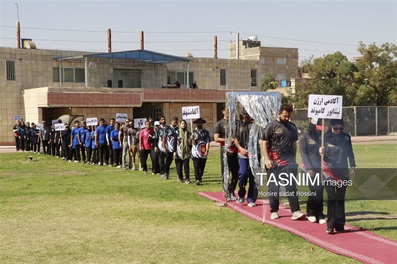 خراسان رضوی , اخبار استان خراسان رضوی , تیراندازی با کمان , تیراندازی , اخبار نیشابور , ورزش بانوان , ورزش ایران , 