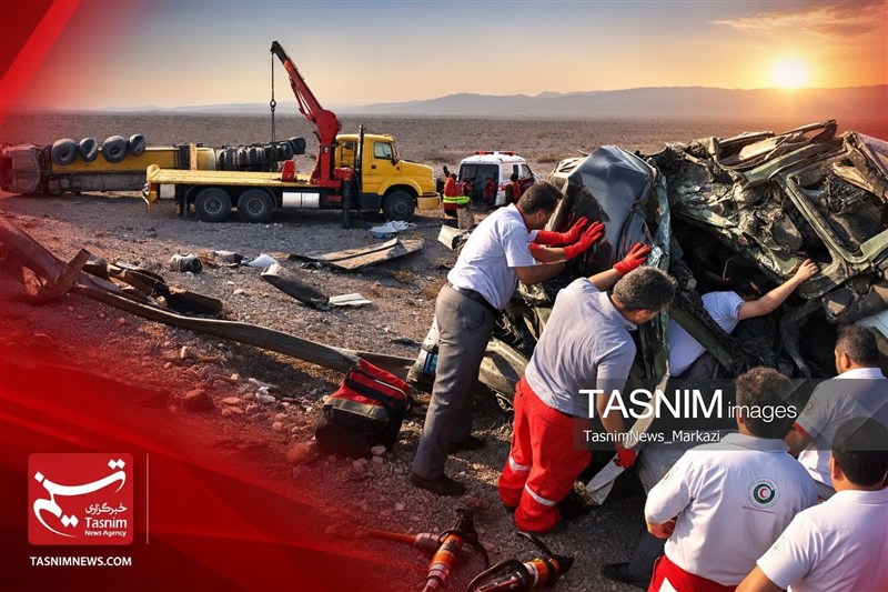 2 فوتی و 5 مصدوم در تصادف دنا با سایپا در جاده پیرانشهر