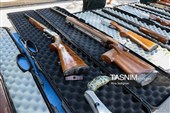 نمایشگاه کشفیات سلاح‌های غیرمجاز در البرز