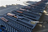 نمایشگاه کشفیات سلاح‌های غیرمجاز در البرز