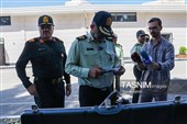 نمایشگاه کشفیات سلاح‌های غیرمجاز در البرز