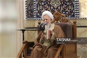 تأکید آیت‌الله جوادی آملی بر ایستادگی در برابر تجاوز آمریکا و اسرائیل