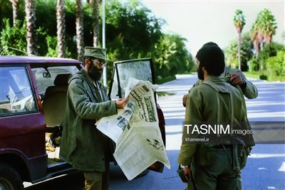 Martyred Leader at the Battlefronts During Sacred Defense Era