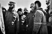 تصاویری از رهبر شهید انقلاب در دوران دفاع مقدس