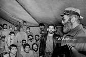 تصاویری از رهبر شهید انقلاب در دوران دفاع مقدس