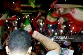 حضور حماسی قهرمانِ لانچر در دویست و دهمین تجمع شبانه مردم نیشابور