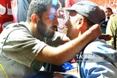 حضور حماسی قهرمانِ لانچر در دویست و دهمین تجمع شبانه مردم نیشابور